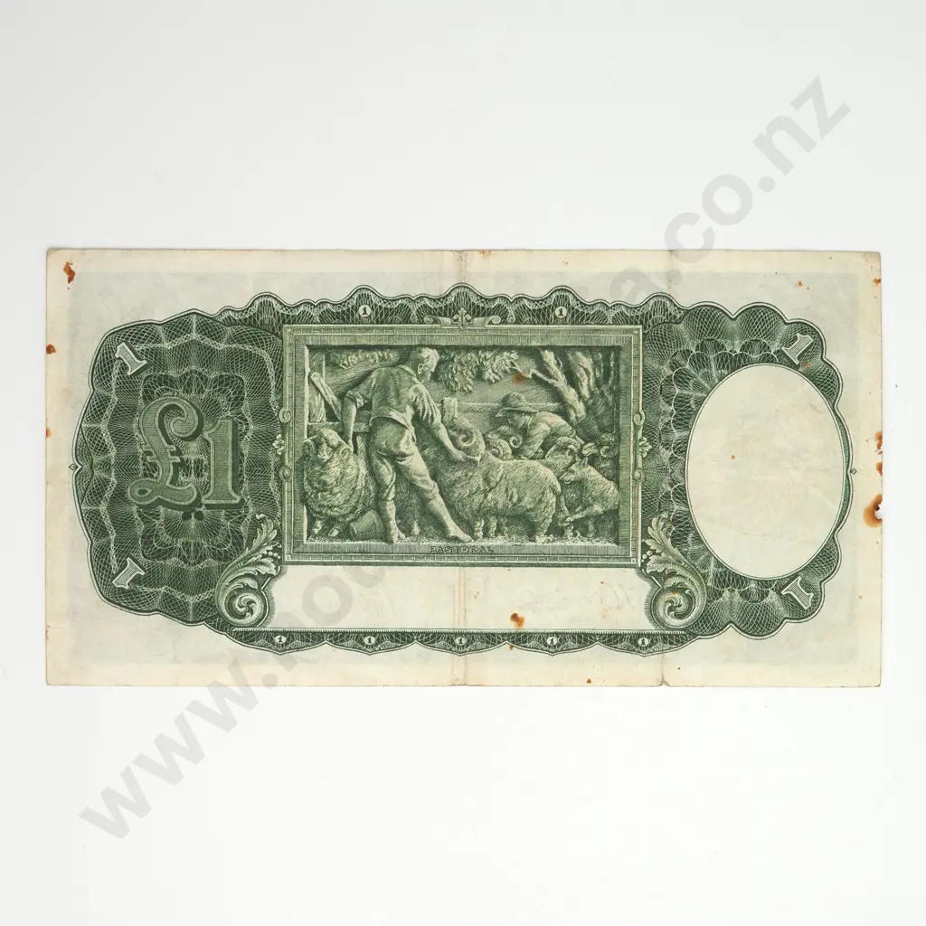 AUSTRALIA Armitage Macfarlane 1 pound, EF not counting staple holes Image 1++