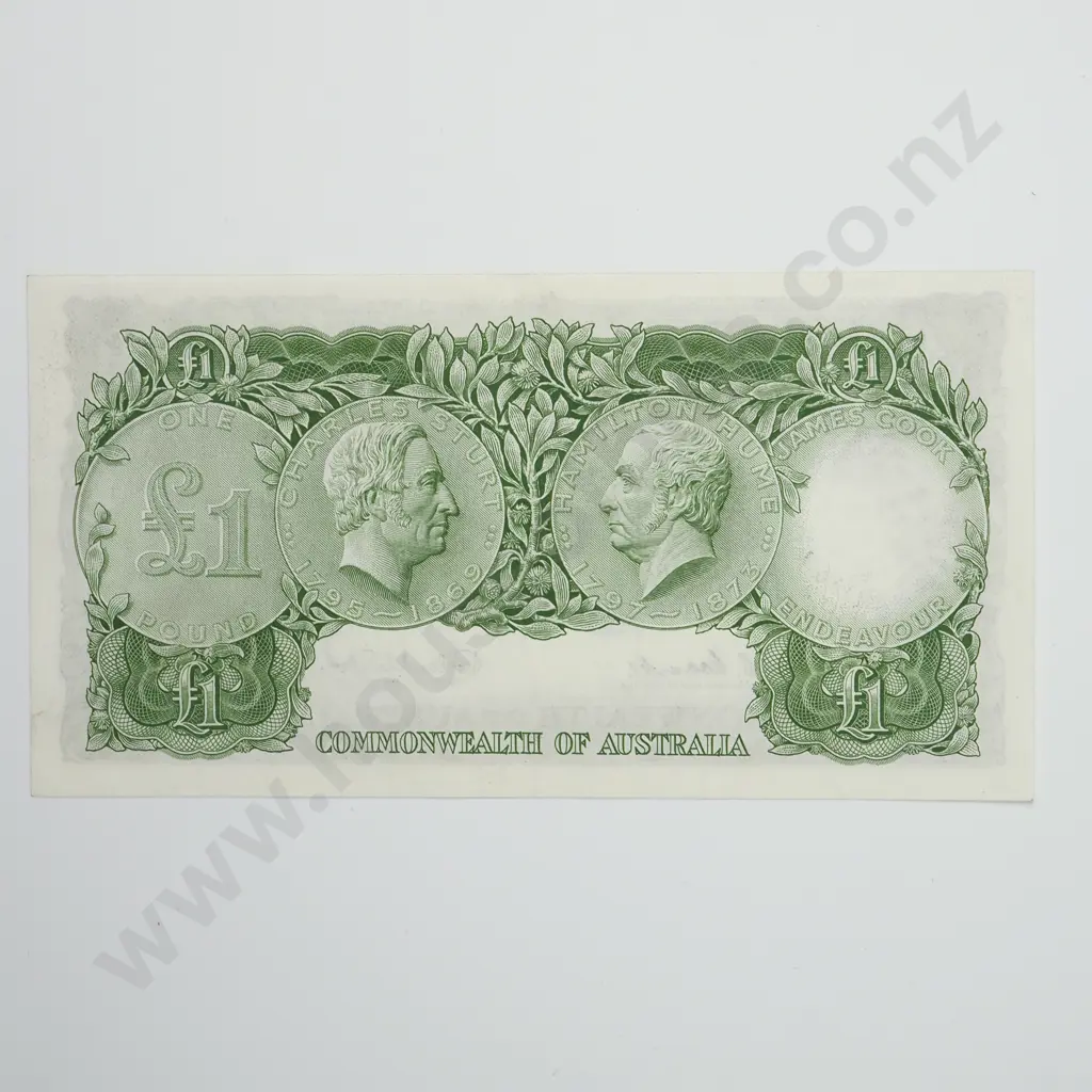 AUSTRALIA Coombs Wilson 1 pound, AUNC Image 1++