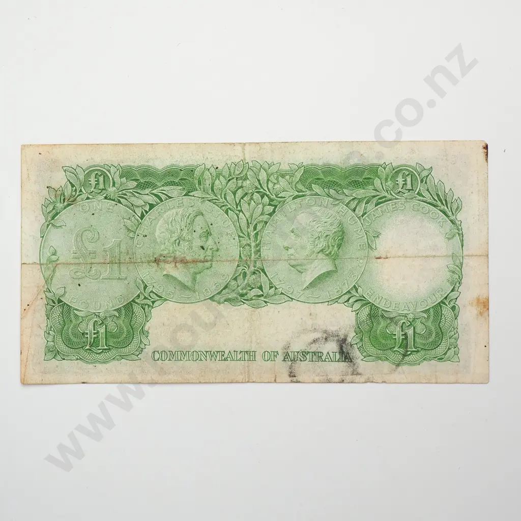 AUSTRALIA Coombs Wilson 1 pound Image 1++