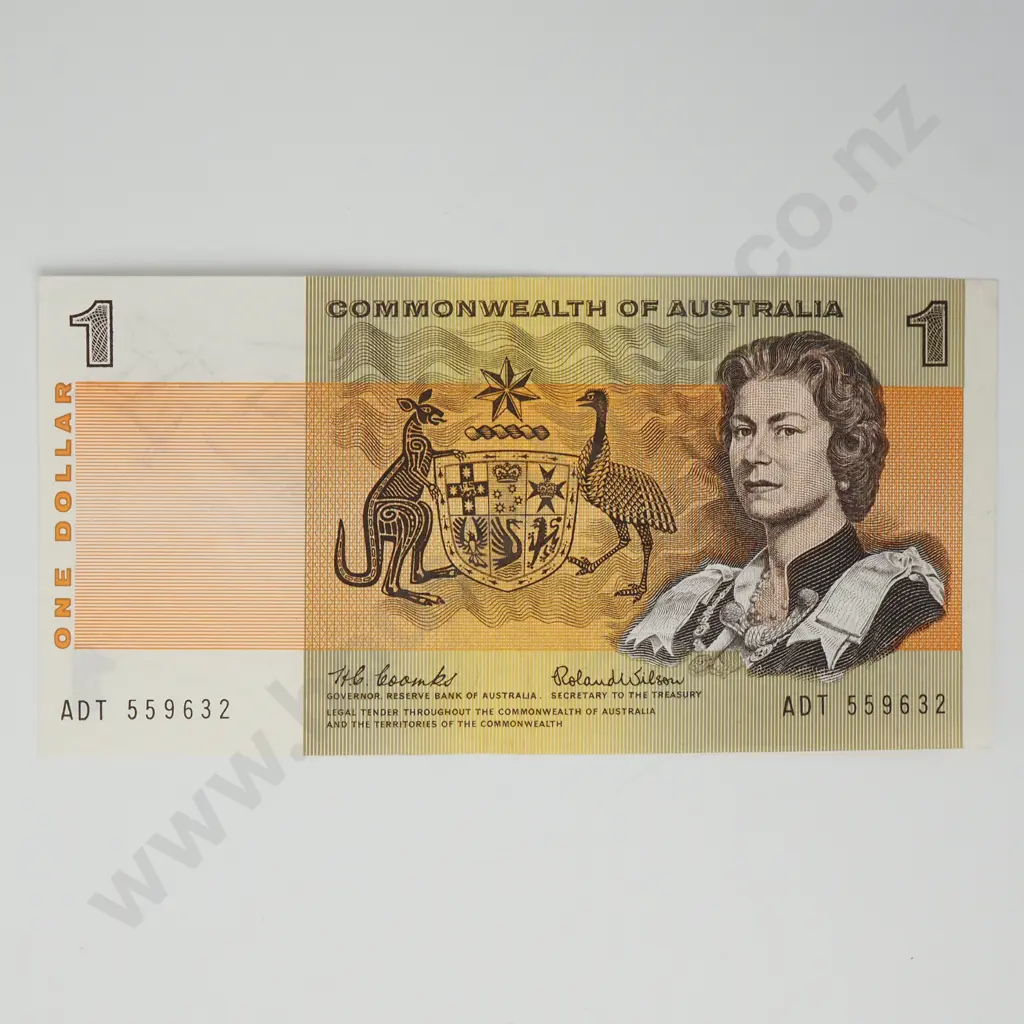 AUSTRALIA 1 dollar, 1966, A.UNC Image 1++
