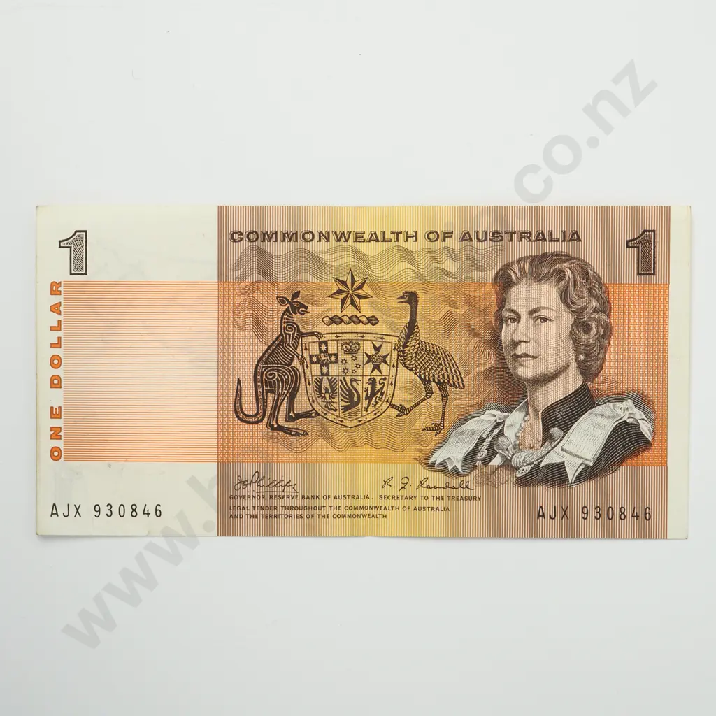 AUSTRALIA 1 dollar, 1969, A.EF Image 1++