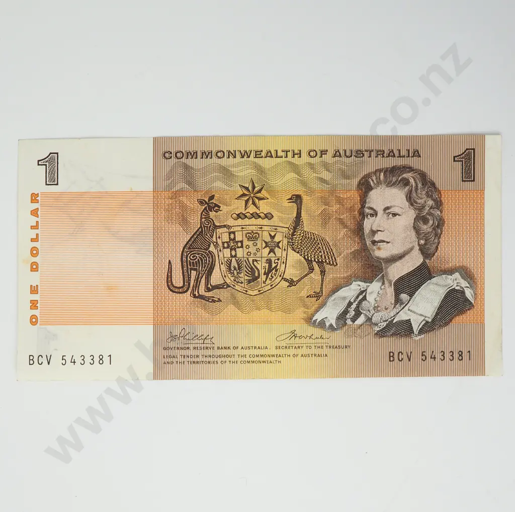 AUSTRALIA 1 dollar, 1972, EF Image 1++