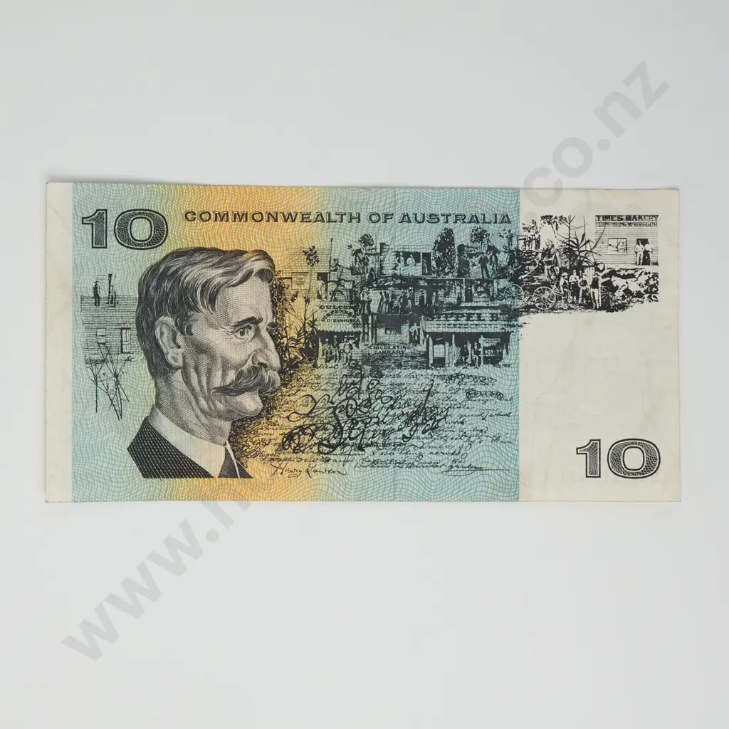AUSTRALIA 10 dollars, 1966, F Image 1++