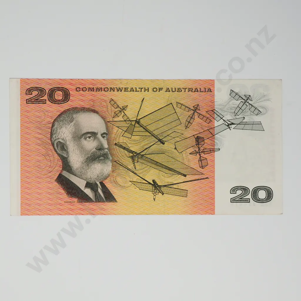 AUSTRALIA 20 dollars, 1966, A.EF Image 1++