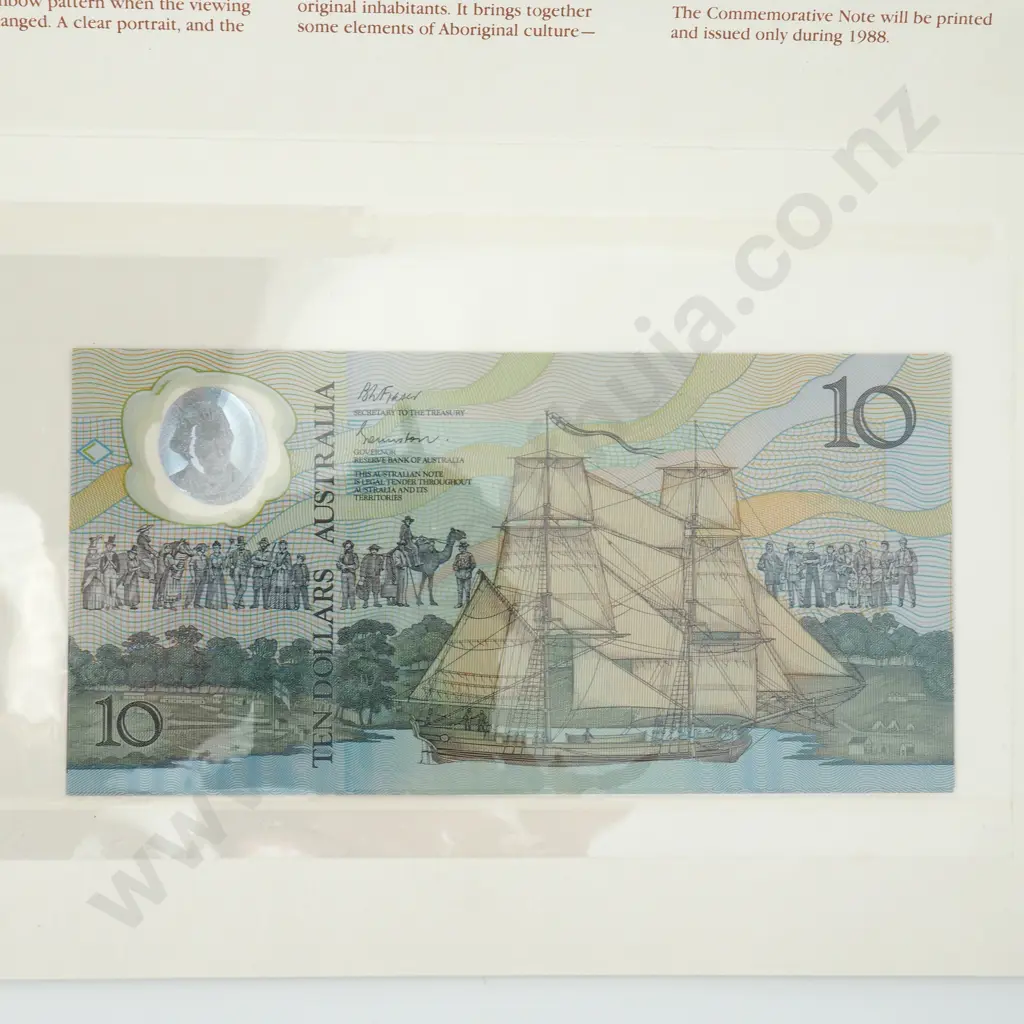 Australia Commemorative Ten Dollar Polymer Banknote Image 1++