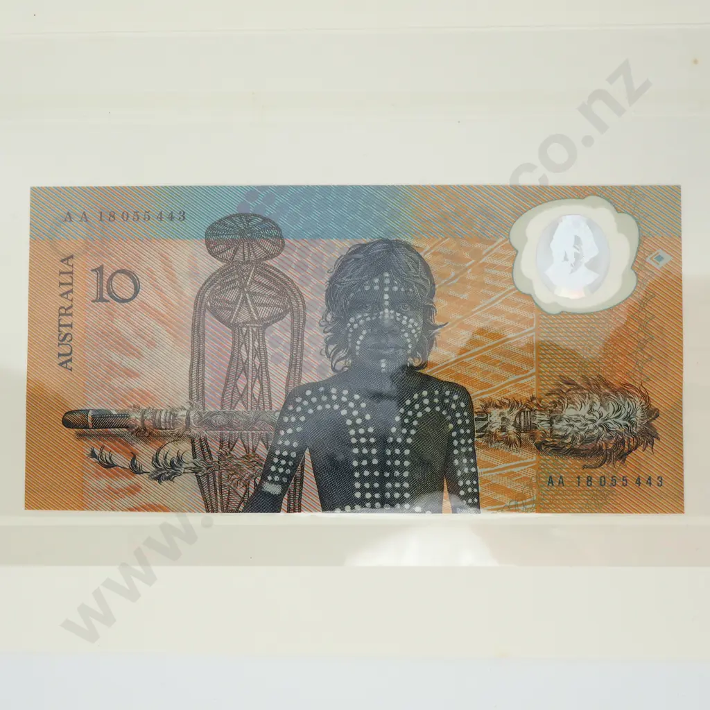 Australia Commemorative Ten Dollar Polymer Banknote Image 1++