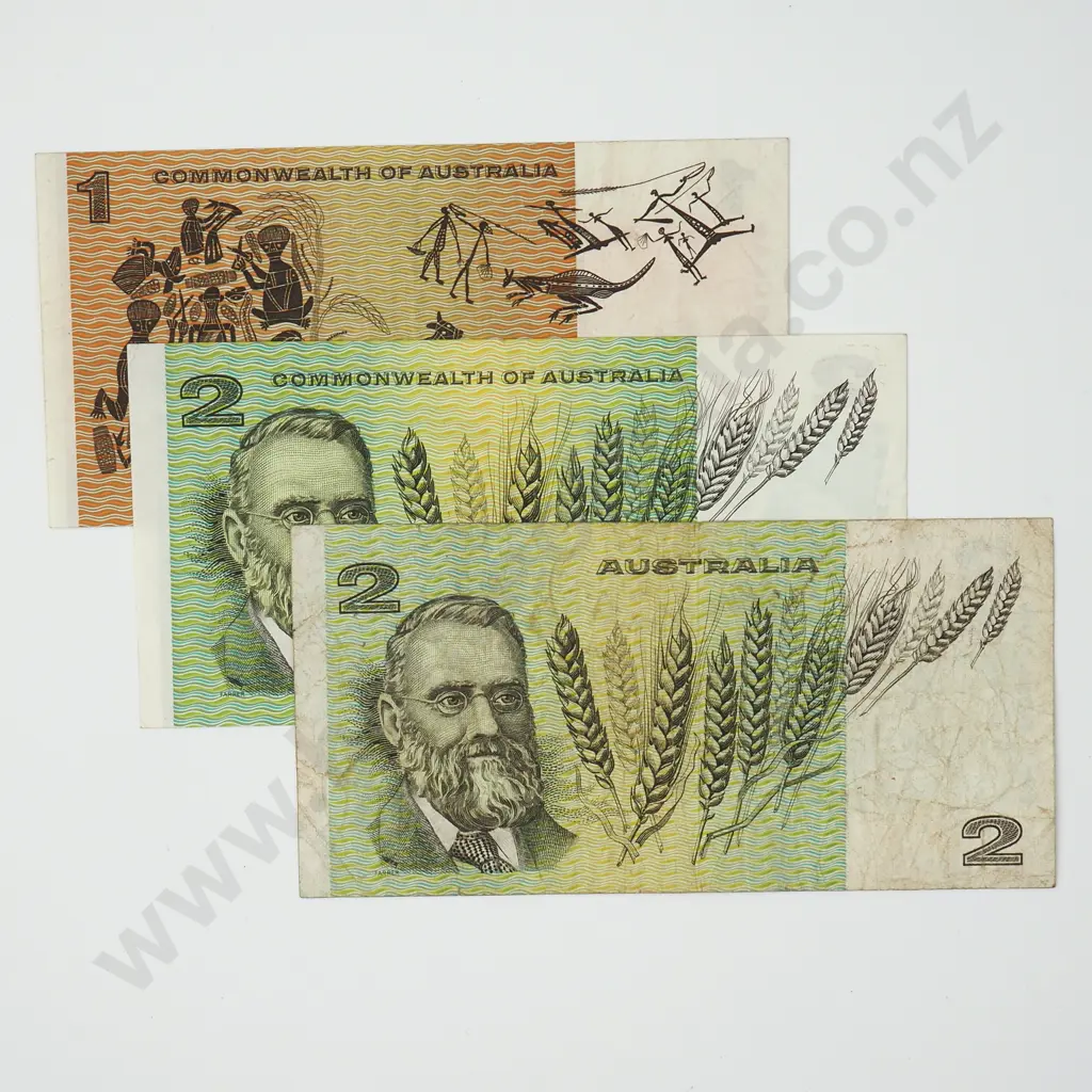 AUSTRALIA Three notes Image 1++