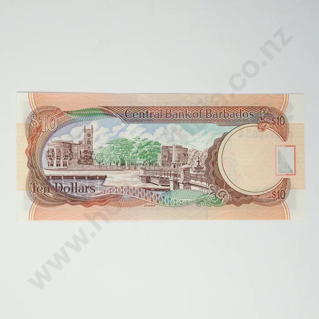 BARBADOS 10 dollars, 2000, UNC Image 1++