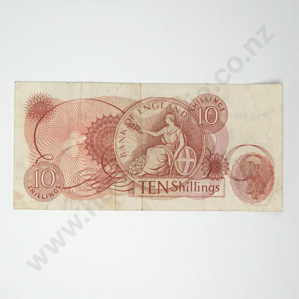 ENGLAND Bank of England 10 shillings, Better Grade Image 1++