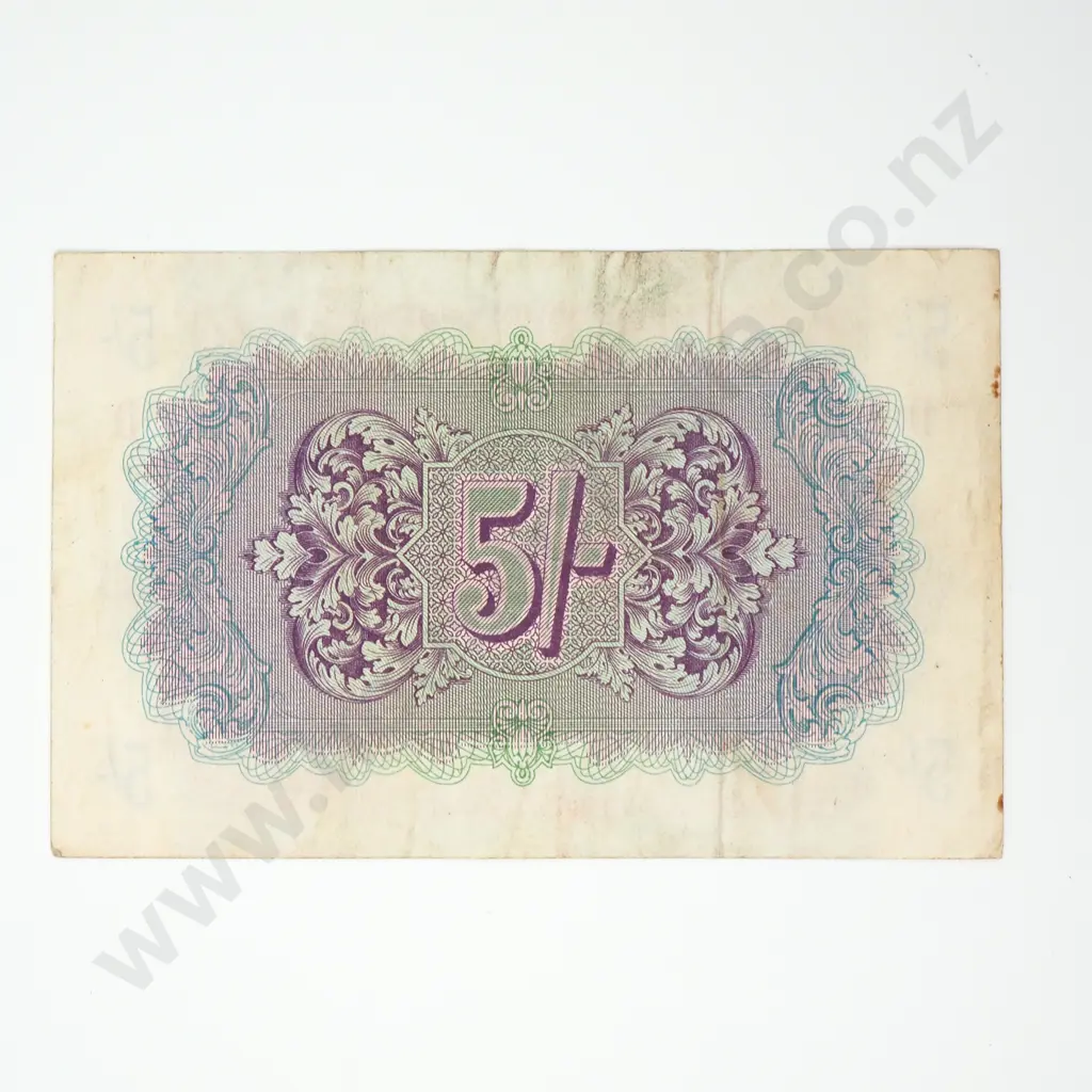 BRITISH MILITARY AUTHORITY 5 shillings, 1943 Image 1++
