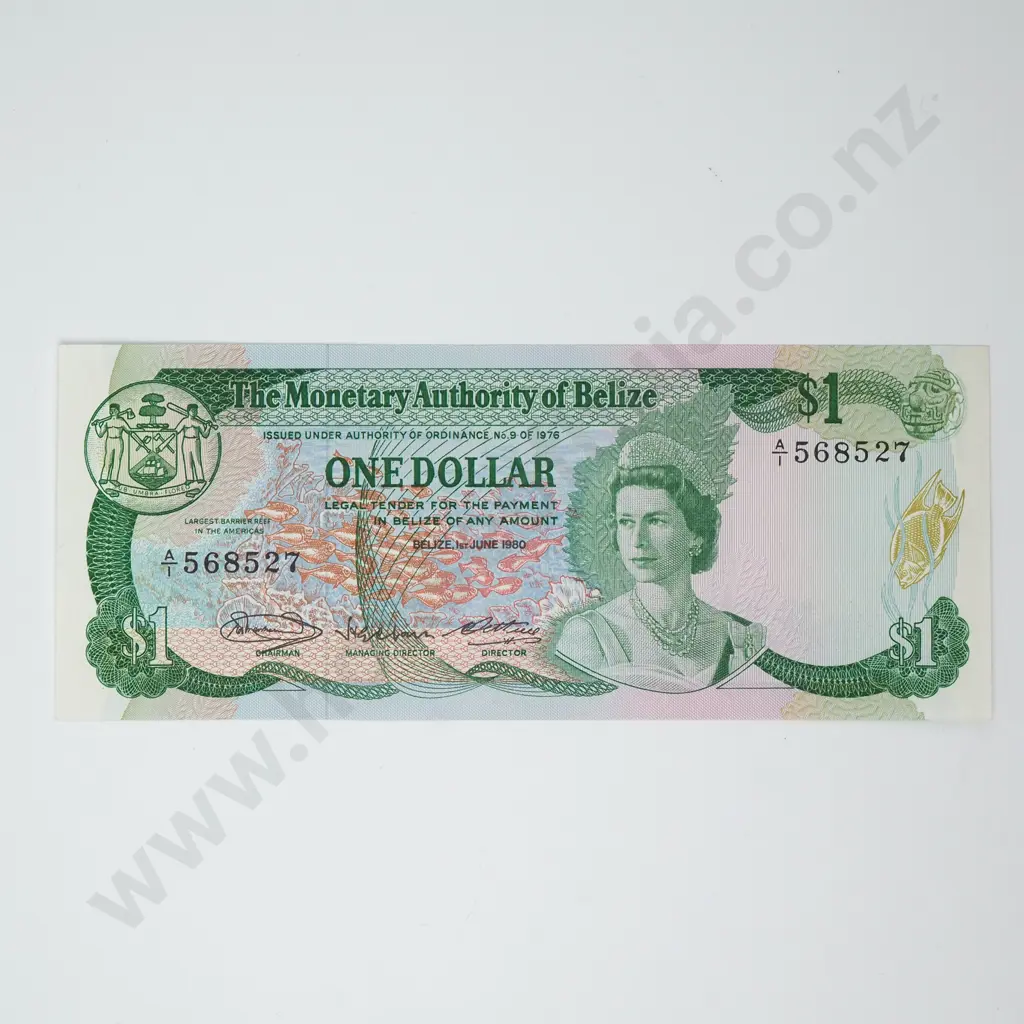 Belilz One Dollar Banknote - AUNC Image 1++