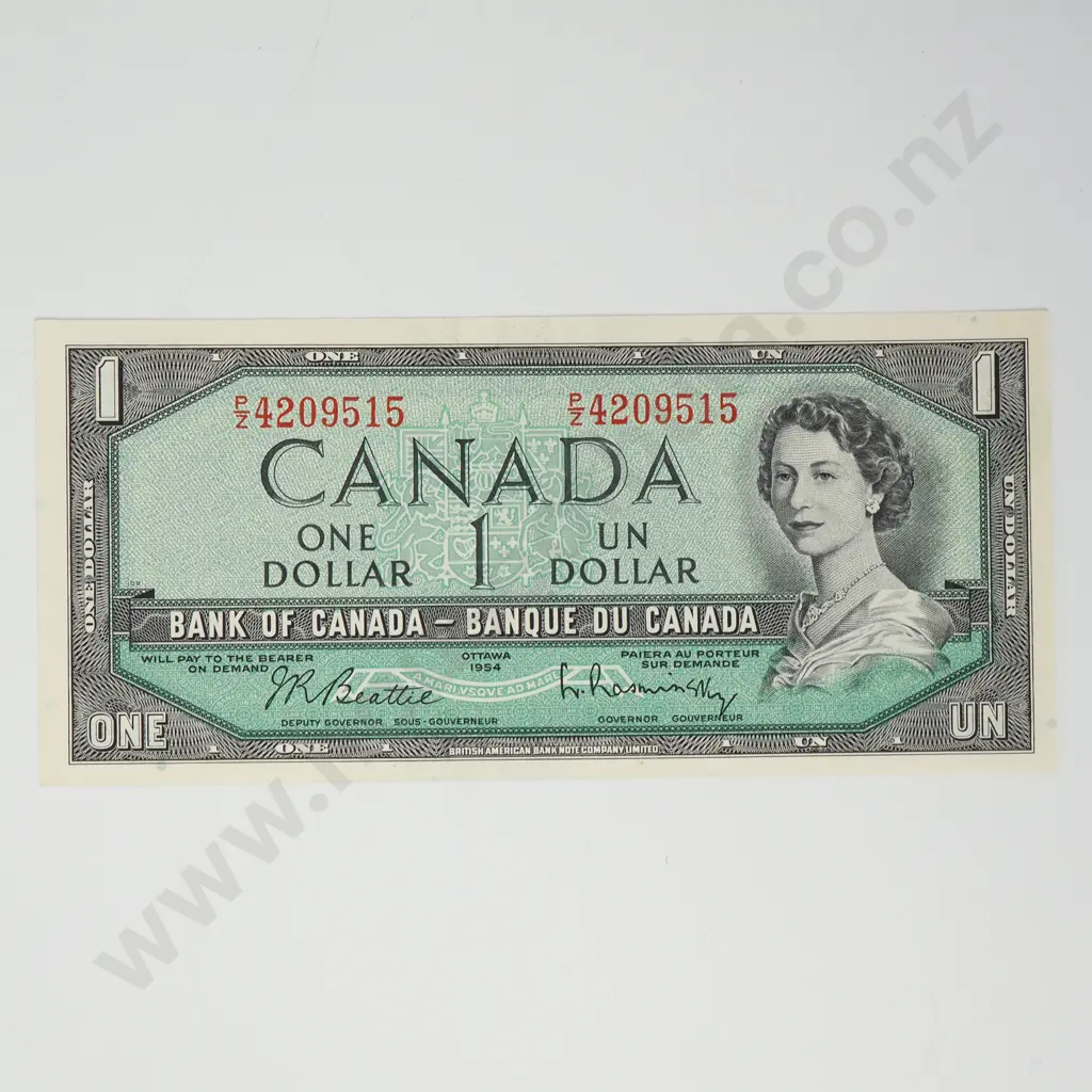 CANADA 1 dollar, 1954, A.UNC Image 1++
