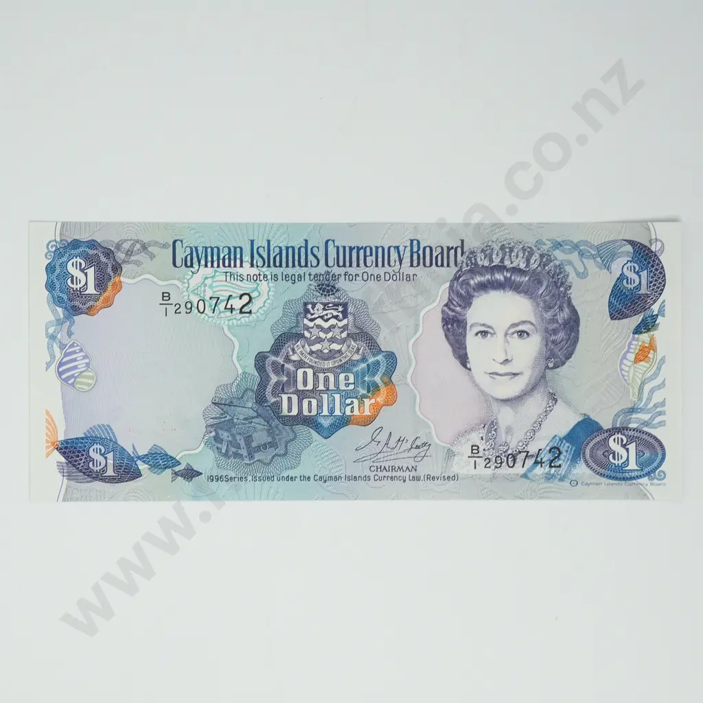CAYMAN ISLANDS 1 dollar, 1996, UNC Image 1++