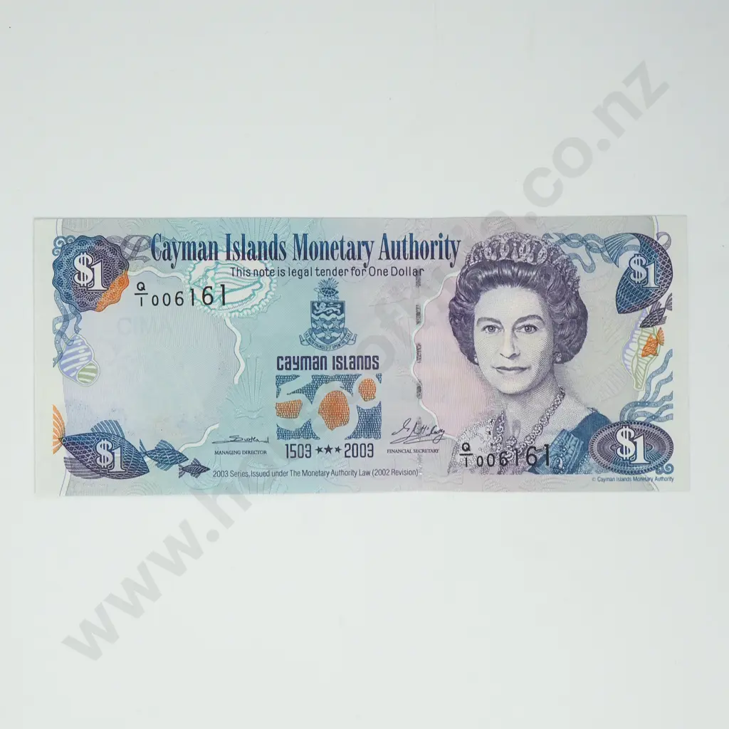 CAYMAN ISLANDS 1 dollar, 2003, UNC Image 1++