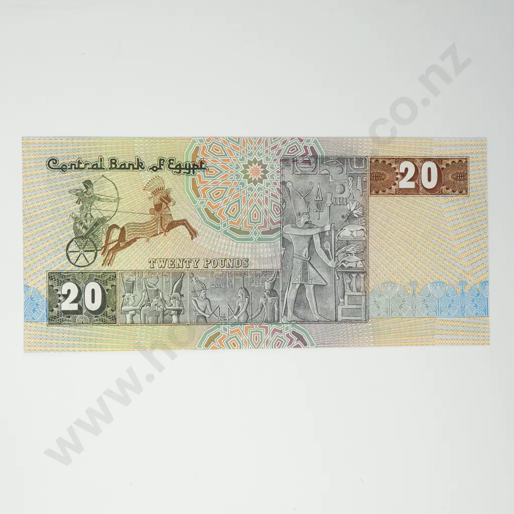 EGYPT 20 pounds, 1978-1992, UNC Image 1++