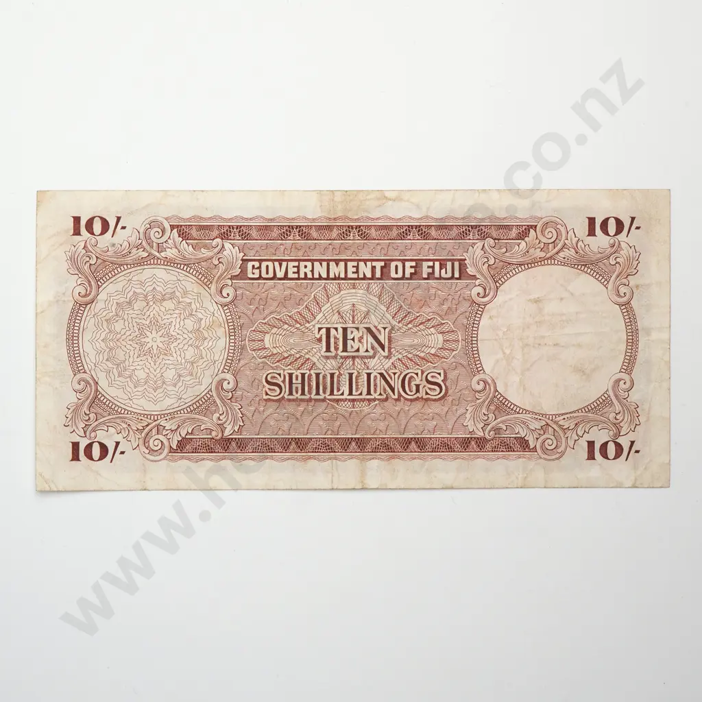 FIJI 10 shillings, 1964 Image 1++