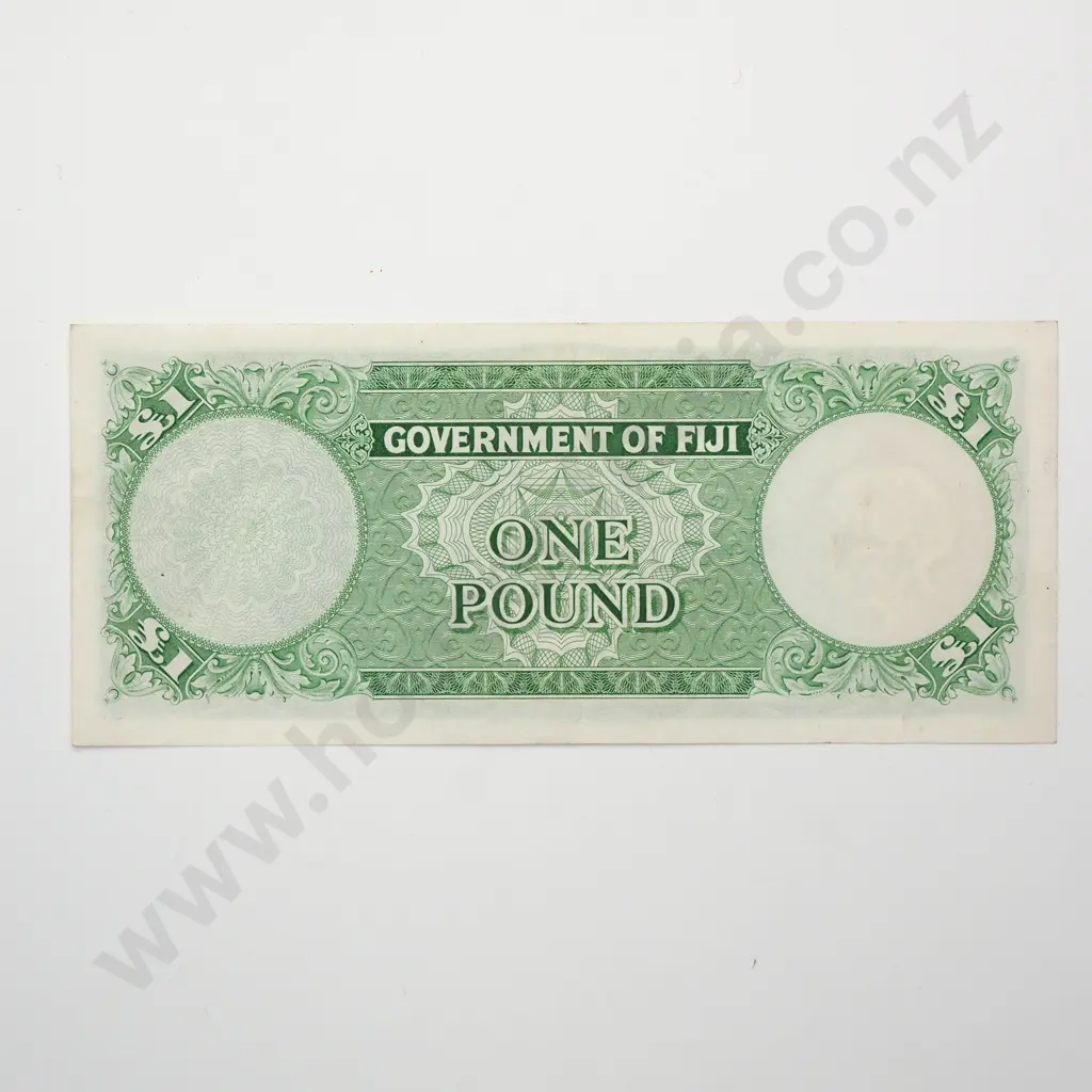 FIJI 1 pound, 1954, AUNC Image 1++