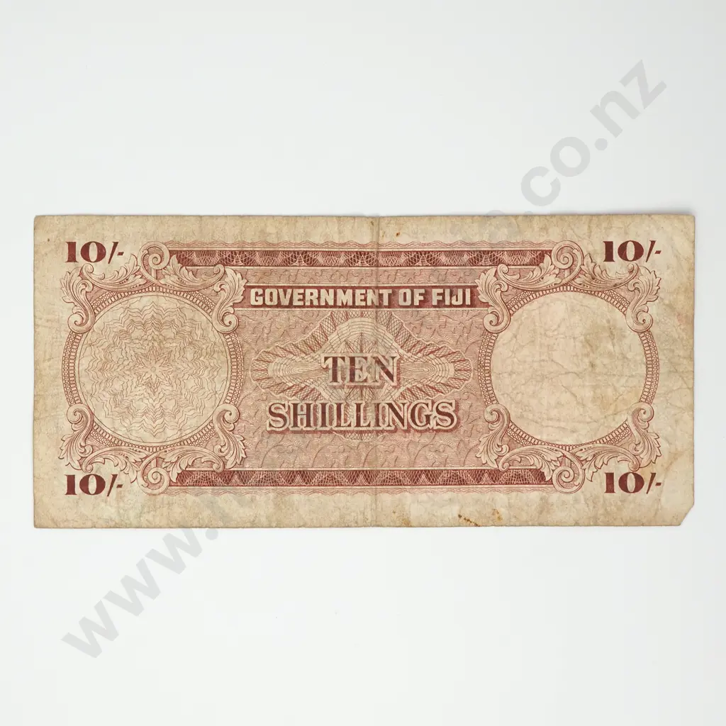 FIJI 10 shillings, 1962 Image 1++
