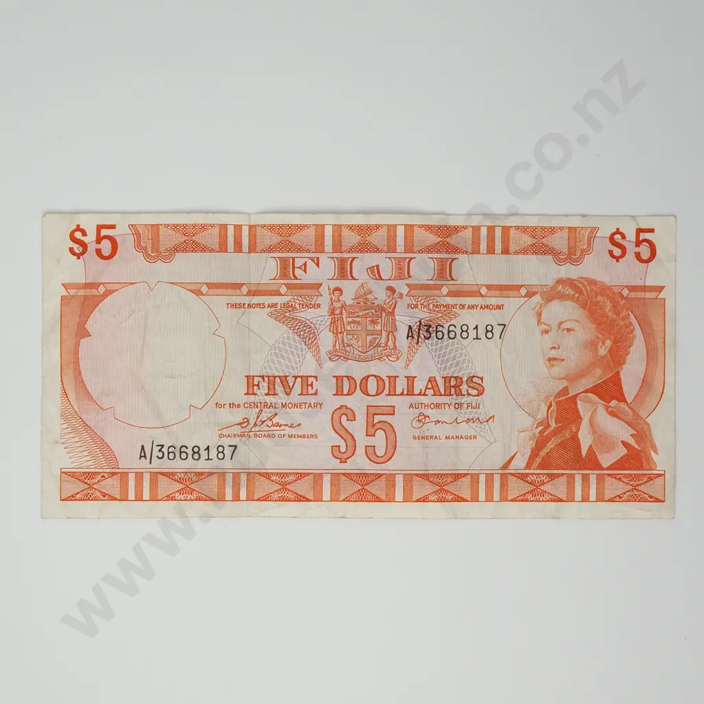 FIJI 5 dollars Image 1++