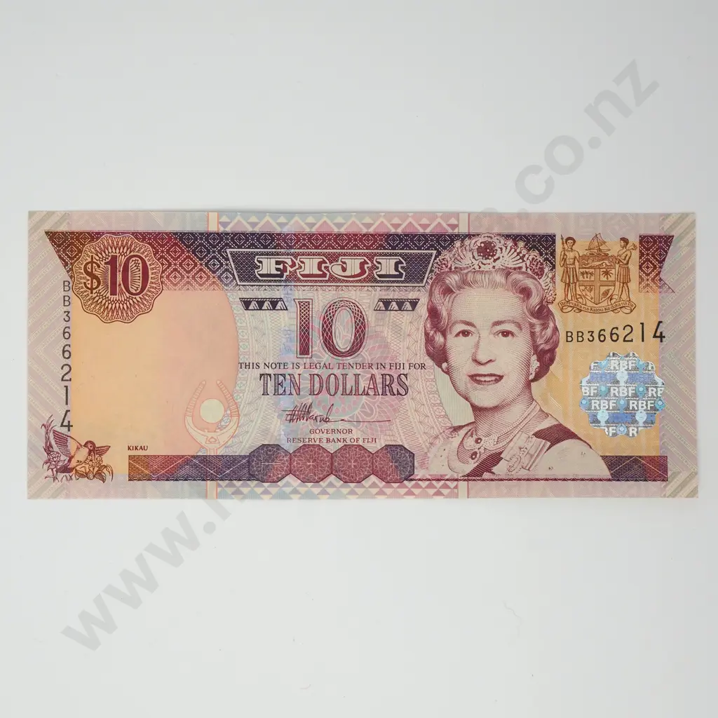 FIJI 10 dollars, Better Grade Image 1++