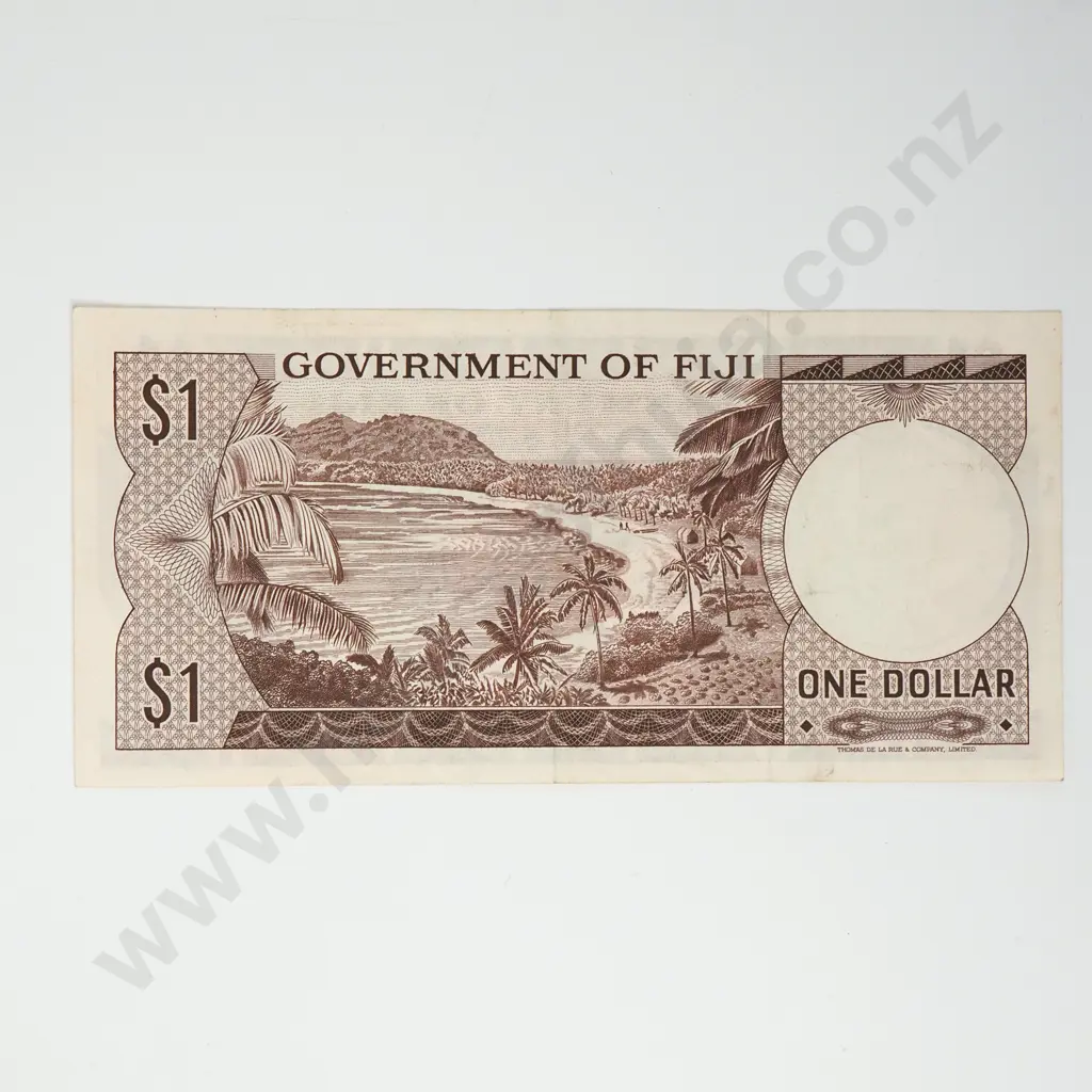 FIJI 1 dollar, 1969, EF Image 1++
