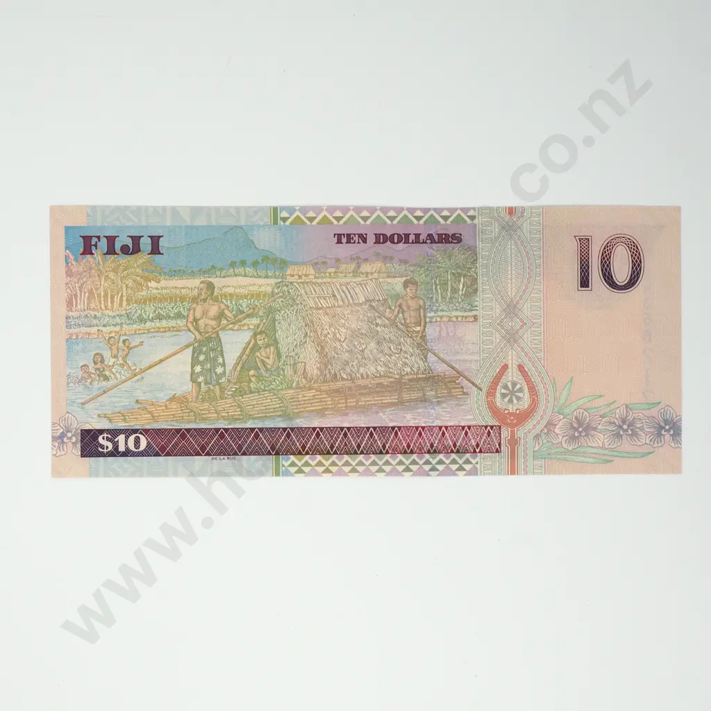FIJI 10 dollars, 2002, UNC Image 1++