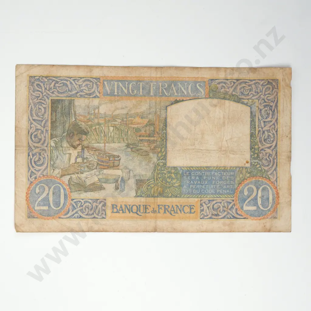FRANCE 20 francs, 1940, F Image 1++