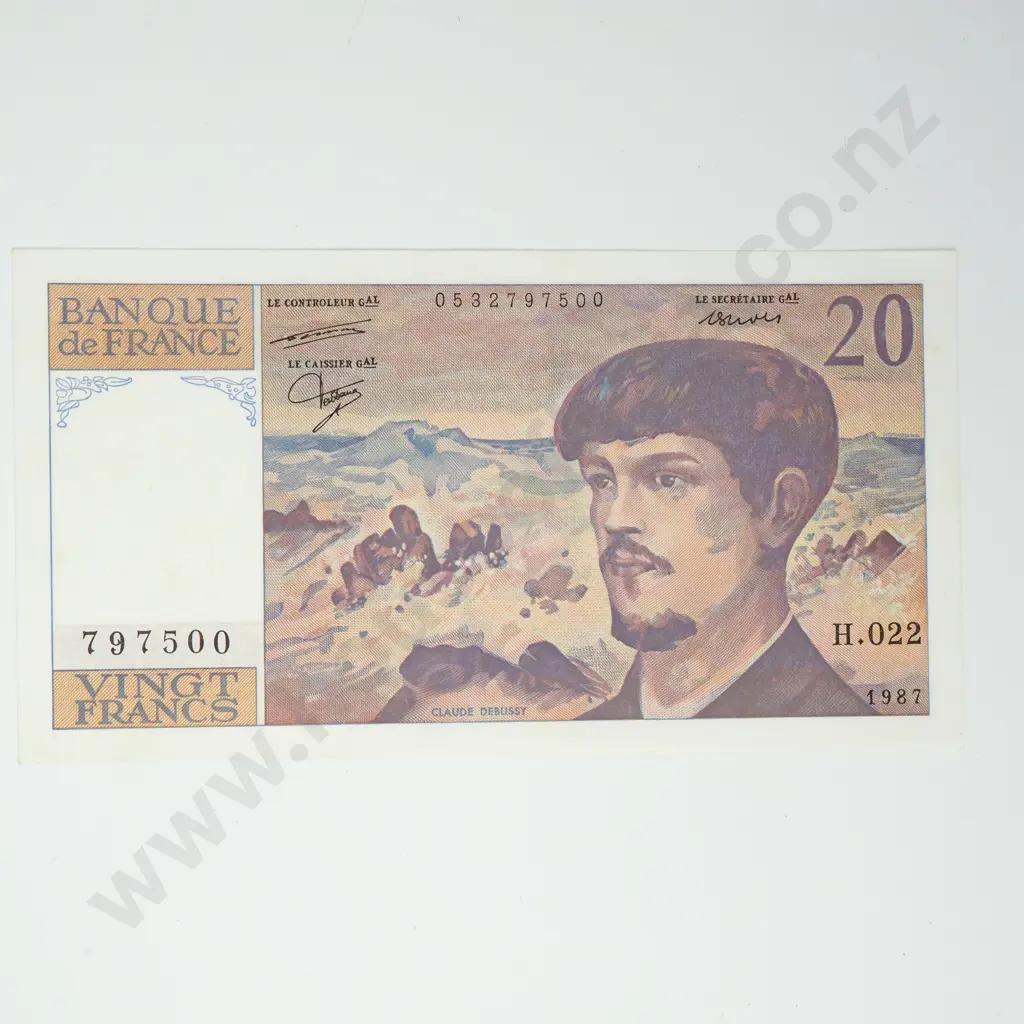 FRANCE 20 francs, 1987, A.UNC Image 1++