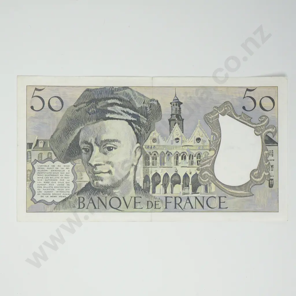 FRANCE 50 francs, 1980, EF Image 1++