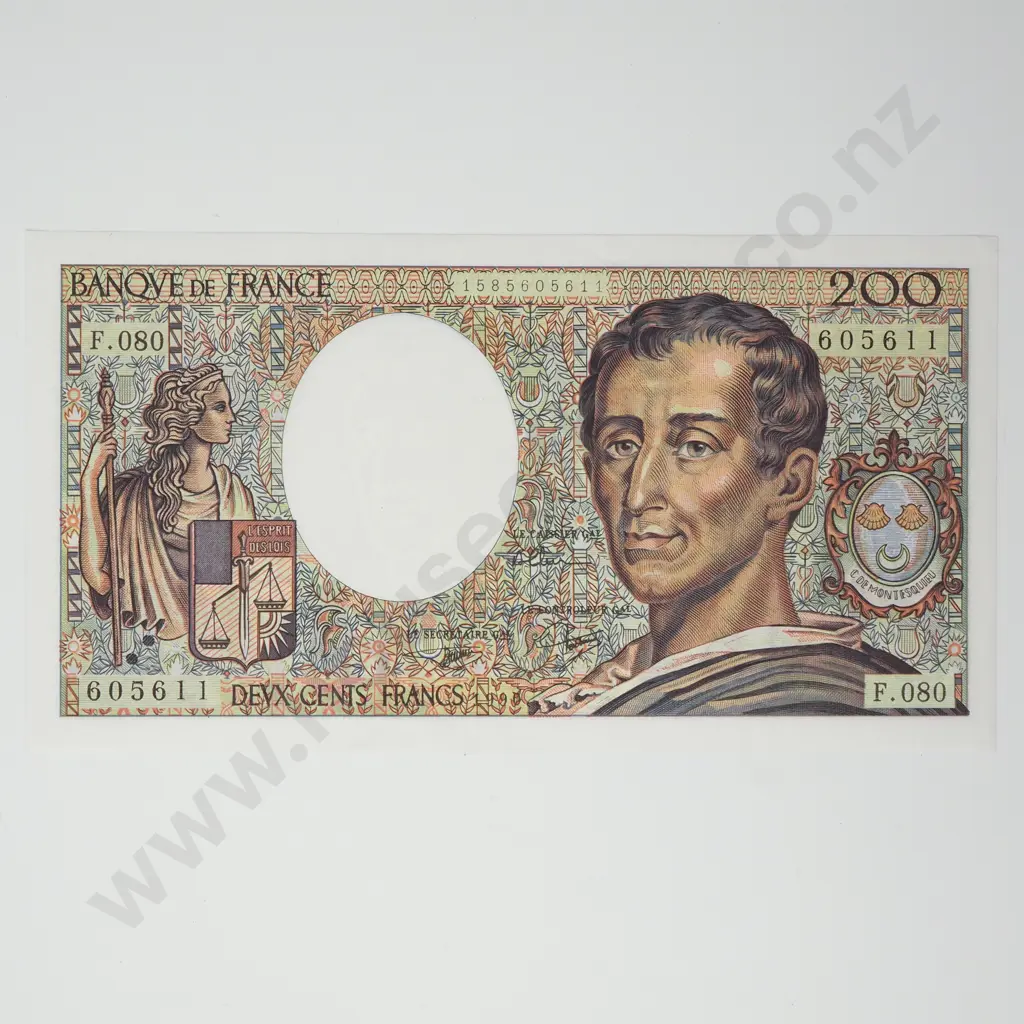 FRANCE 200 francs, Better Grade Image 1++