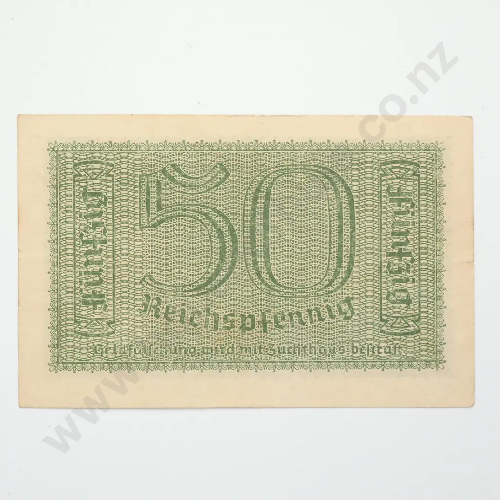 GERMANY 50 reichspfennig, 1940-1945, A.UNC Image 1++