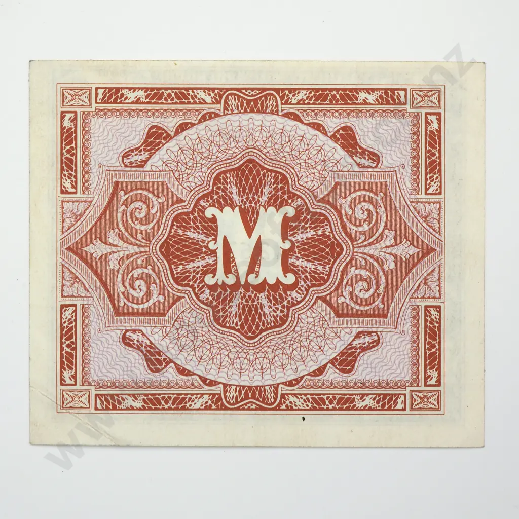 GERMANY 1 mark military currency, 1944, A.UNC Image 1++