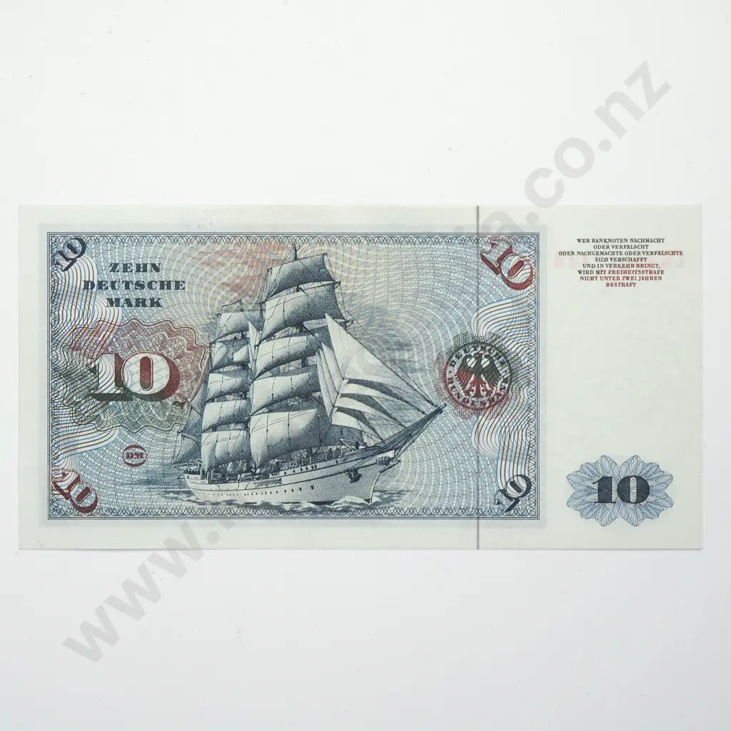 GERMANY 10 deutsche mark, 1977, UNC Image 1++