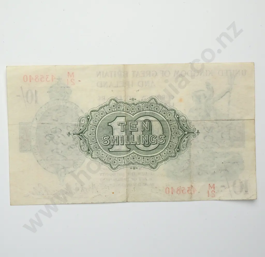 GREAT BRITAIN 10 shillings, 1922-1923, F Image 1++