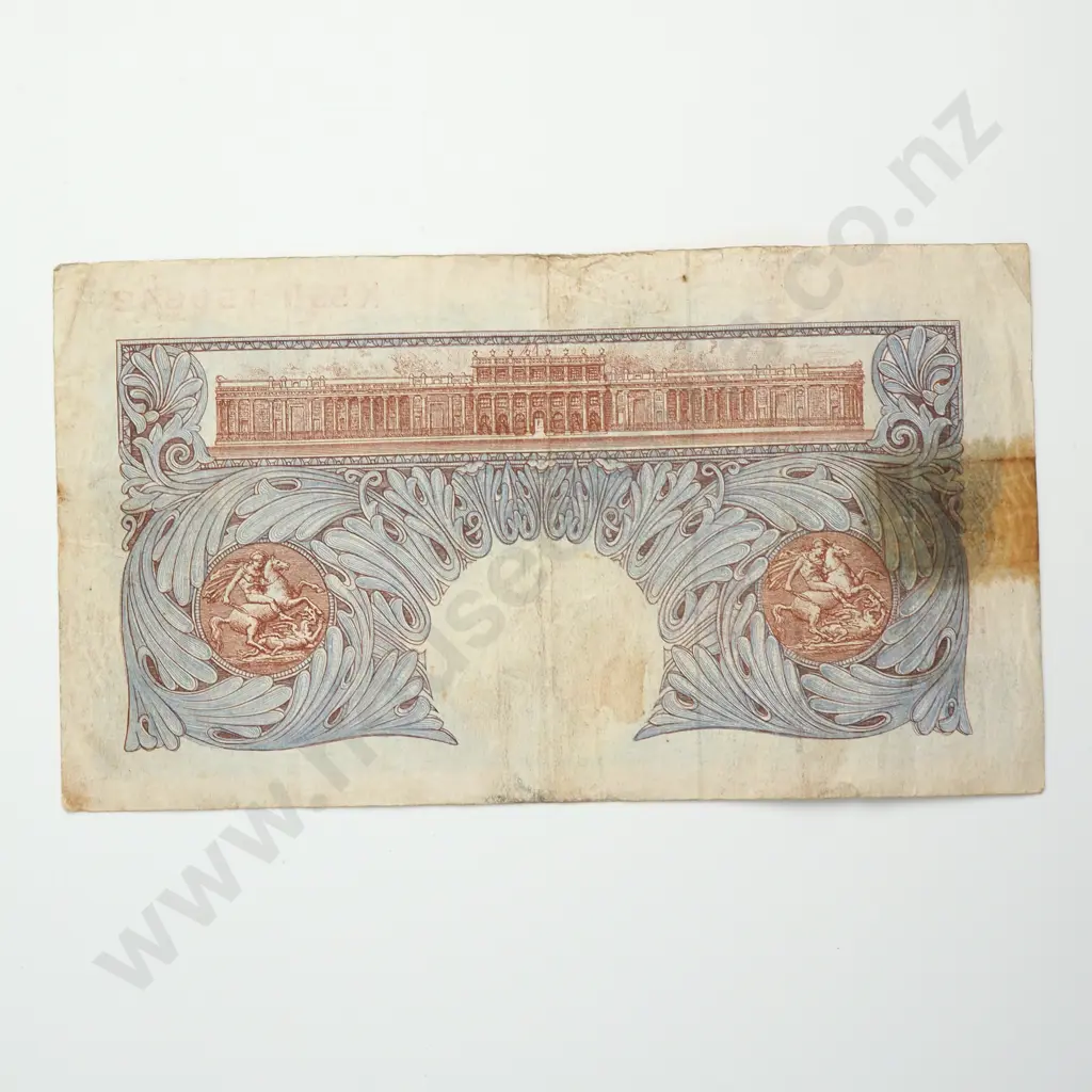 GREAT BRITAIN 1 pound, 1940-1948, F ( tape residue ) Image 1++
