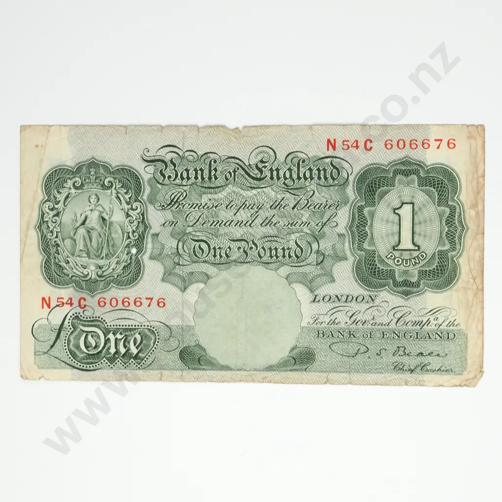 GREAT BRITAIN 1 pound, 1949-1955, VG Image 1++
