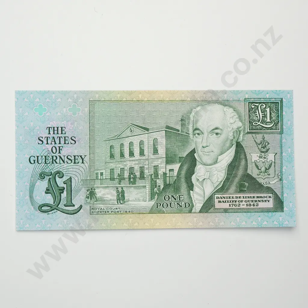 GUERNSEY 1 pound, 1980, UNC Image 1++