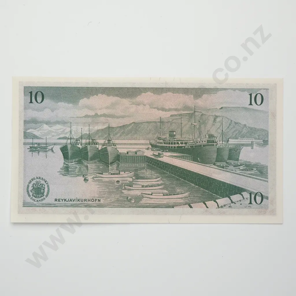 ICELAND 10 kronur, 1961, UNC Image 1++