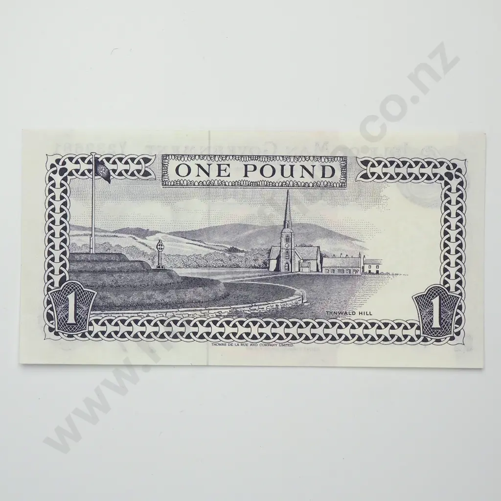 ISLE OF MAN 1 pound, 1983, UNC Image 1++