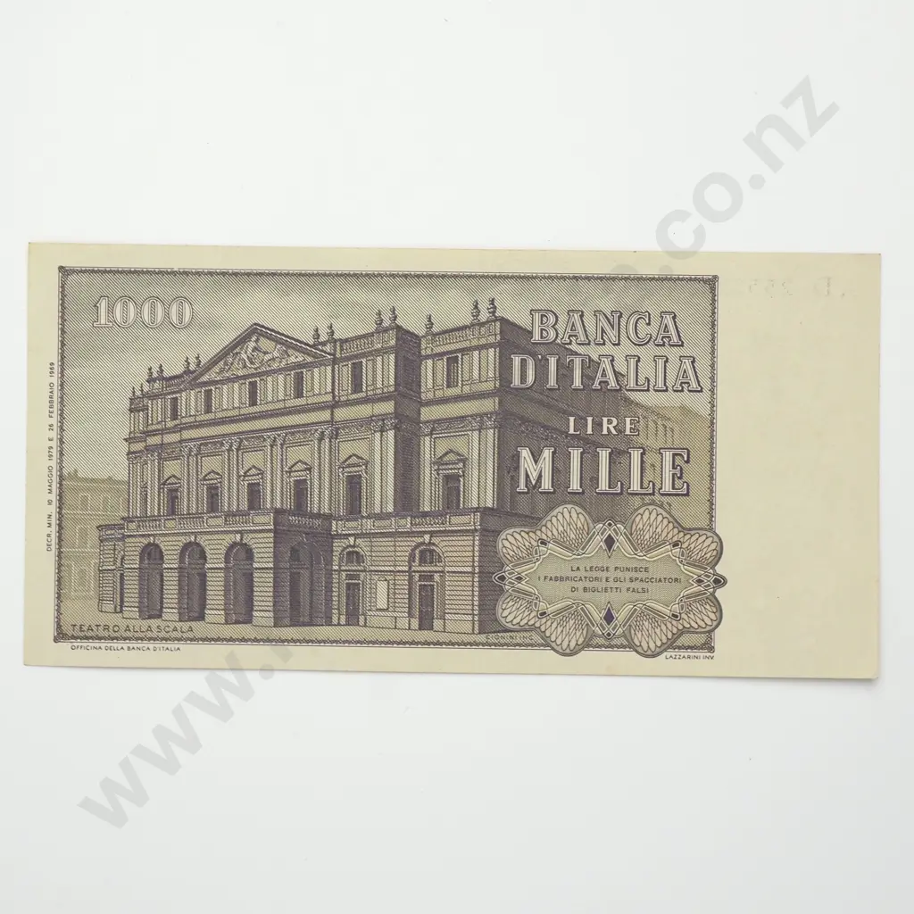 ITALY 1000 lire, 1979, UNC Image 1++