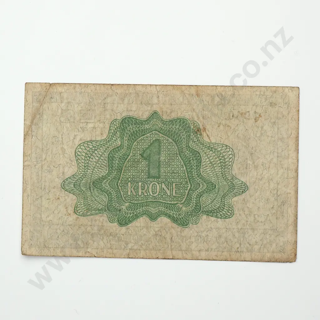 NORWAY 1 krone, 1940, F Image 1++