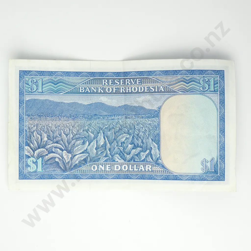 RHODESIA Reserve Bank of Rhodesia 1 dollar, 1978 Image 1++