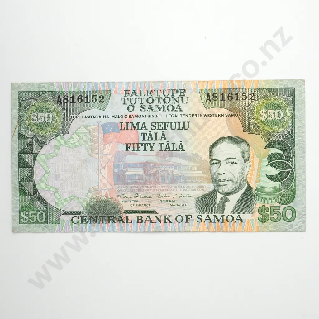 SAMOA 50 dollars, Better Grade Image 1++