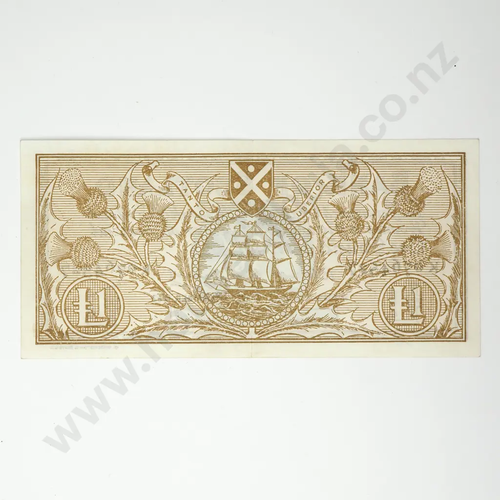 SCOTLAND Bank of Scotland 1 pound, 1962 Image 1++