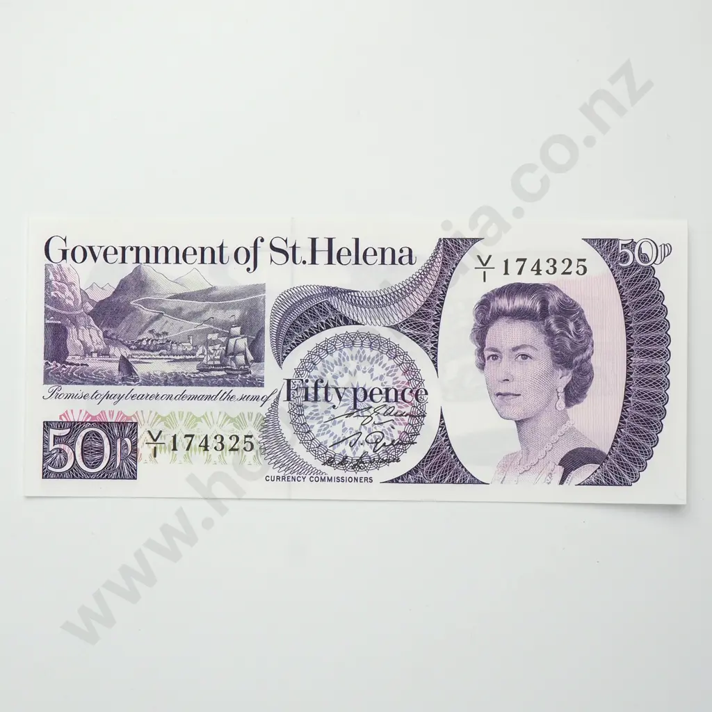 SAINT HELENA 50 pence, 1979, UNC Image 1++