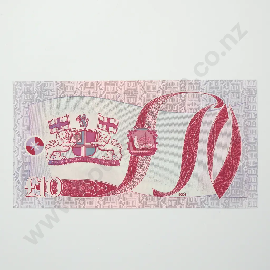 SAINT HELENA 10 pounds, 2004, UNC Image 1++