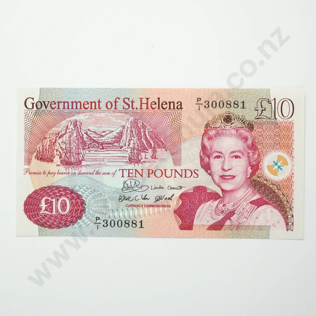 SAINT HELENA 10 pounds, 2004, UNC Image 1++