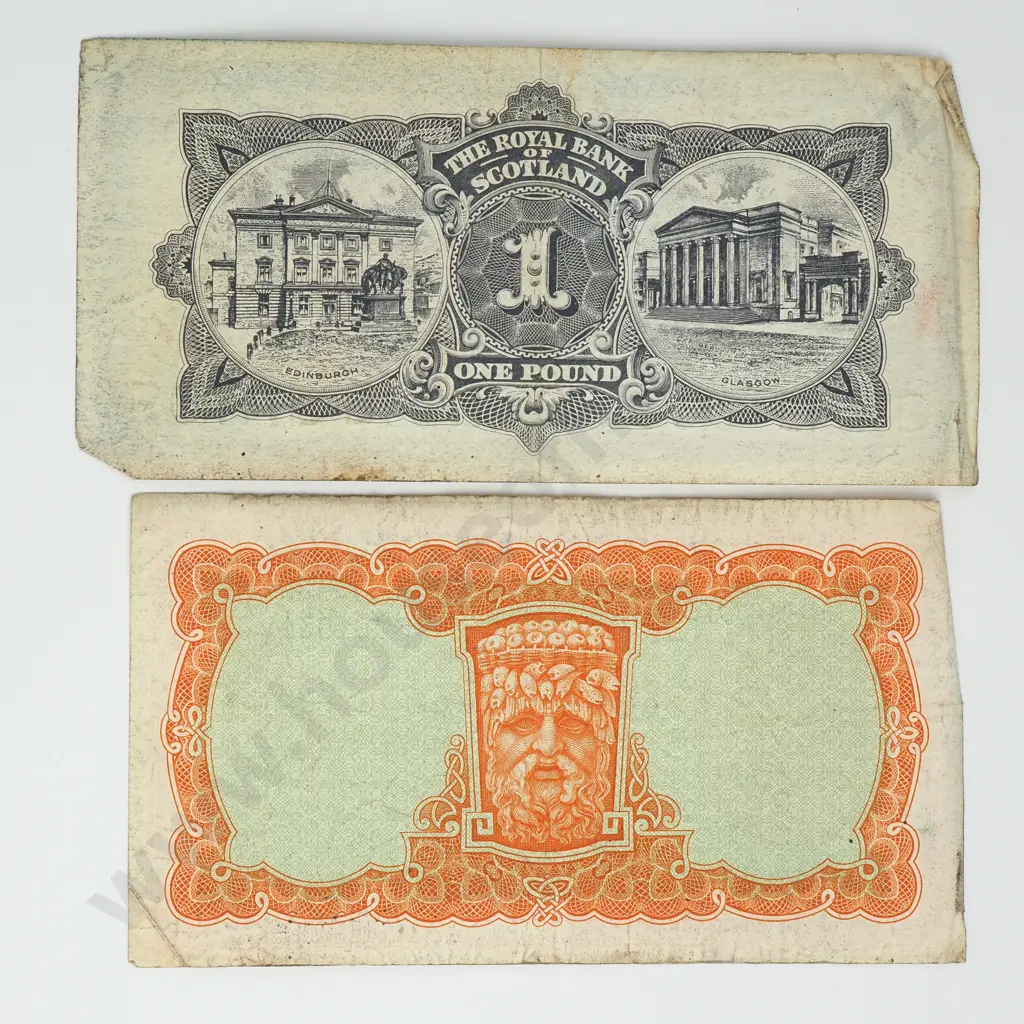 SCOTLAND & IRELAND 1 pound & 10 shillings, 1965 Image 1++