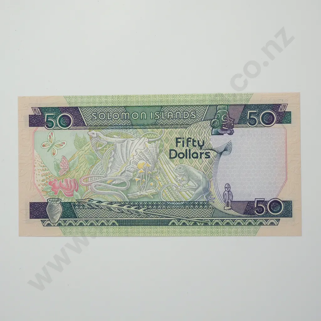 SOLOMON ISLANDS 50 dollars, 1996, UNC Image 1++
