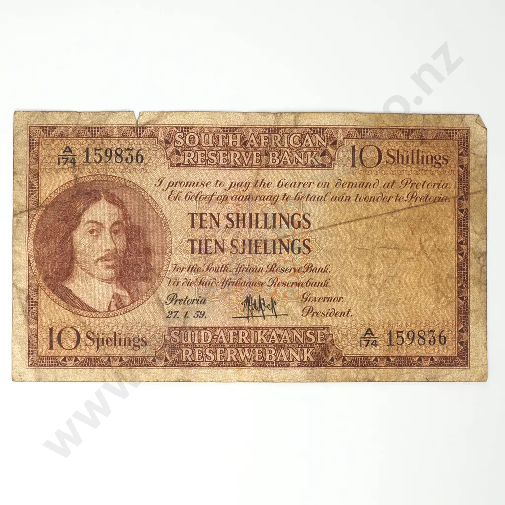 SOUTH AFRICA 10 shillings Image 1++